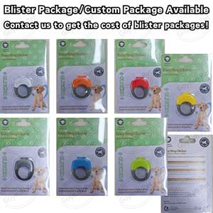 Venta al por mayor Tiny Dog Training Clicker Wearing on Finger Pet Training Ring Clicker - Product Image 6