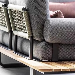 Nouvel arrivage <span class=keywords><strong>de</strong></span> haute <span class=keywords><strong>qualité</strong></span> Ensembles <span class=keywords><strong>de</strong></span> meubles <span class=keywords><strong>de</strong></span> luxe pour terrasses en teck <span class=keywords><strong>de</strong></span> style contemporain Meubles <span class=keywords><strong>de</strong></span> <span class=keywords><strong>jardin</strong></span> - Product Image 6