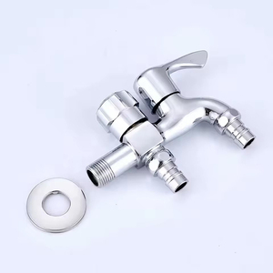 <span class=keywords><strong>Robinet</strong></span> de cuisine multifonction à 2 sorties, finition or brossé, salle de bain, Sus304, vintage, extérieur, buanderie, <span class=keywords><strong>robinet</strong></span> <span class=keywords><strong>double</strong></span> eau, cascade avec capteur - Product Image 4