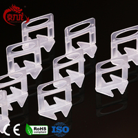 Système de nivellement de carreaux en plastique 100 pièces avec clips et outils – Système d'accessoires de pose de carrelage facile à utiliser