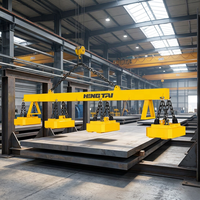 Aimant rectangulaire de 1 tonne HENGTAI, directement de l'usine, pour la manutention de billettes, poutres et dalles, certifié CE