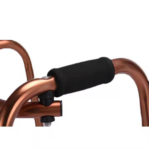 Déambulateur pliable en aluminium à usage médical avec réglage en hauteur, fournitures de rééducation réciproque - Product Image 5