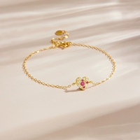 Bracelet délicat en argent sterling S925 avec zircon, design unique et tendance FY-MMB175, idéal pour la vente en gros de bijoux haut de gamme au design de niche.