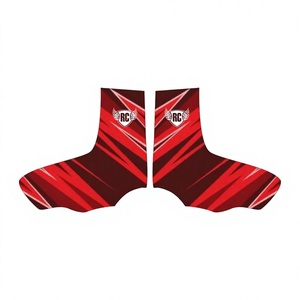 Protège-chaussures de football américain et de soccer personnalisés, respirants, grandes tailles, unisexes, sublimés, pour adultes, hommes et enfants, ensembles de protège-tibias - Product Image 1