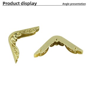 Protezioni Angolari in Lega di Zinco, Accessori Hardware Classici in Metallo per <span class=keywords><strong>Borse</strong></span> <span class=keywords><strong>e</strong></span> Valigie, Bordi di <span class=keywords><strong>Borse</strong></span> <span class=keywords><strong>e</strong></span> Borsette - Product Image 3
