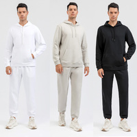 Herensweatersets & hoodies kledingfabrikanten hoogwaardige katoenen oversized herensets