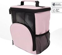 Accessoires de voyage, cadeau pour femmes, fermeture éclair résistante à l'eau, pliable, à suspendre pour sac, panier de douche portable, durable, pour voyage