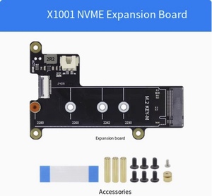 Aismartlink Pcie Naar M.<span class=keywords><strong>2</strong></span> Nvme Ssd Hoed Bord 2280 Adapter Voor <span class=keywords><strong>Raspberry</strong></span> <span class=keywords><strong>Pi</strong></span> 5 (X1001) - Product Image 2