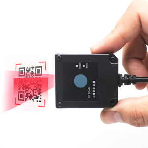 Lecteur de codes OCR MRZ, PDF417, <span class=keywords><strong>QR</strong></span>, codes-barres 2D et 1D EDOO combiné, lecteur de carte d'identité, scanner industriel à montage fixe USB RS232 pour contrôle d'accès - Product Image 1