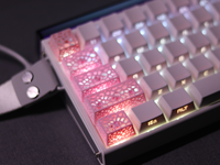 Customized 3D Printing Service Keyboard DIY Custom Keycap Keyboard Cap Hollow Design for Fast Printing