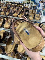 Sandales d'été pour femmes en liège à deux brides réglables avec boucle, semelle souple, soutien de la voûte plantaire, légères, pour la plage et les vacances, chaussures décontractées