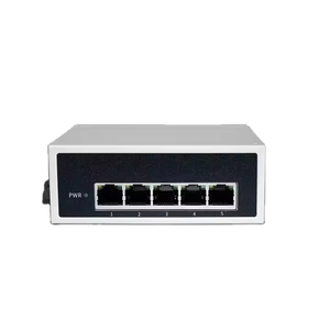 Bền 5-Port công nghiệp Ethernet 1000Gbps chuyển đổi SNMP Chức năng Mạng Thiết bị chuyển mạch cho các ứng dụng công nghiệp Din Rail kho - Product Image 2