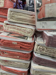 Ensemble de <span class=keywords><strong>couvre</strong></span>-<span class=keywords><strong>lit</strong></span> élégant en dentelle blanche brodée 3 pièces, taille Queen, style hôtel de luxe, pour la décoration de la chambre principale - Product Image 6