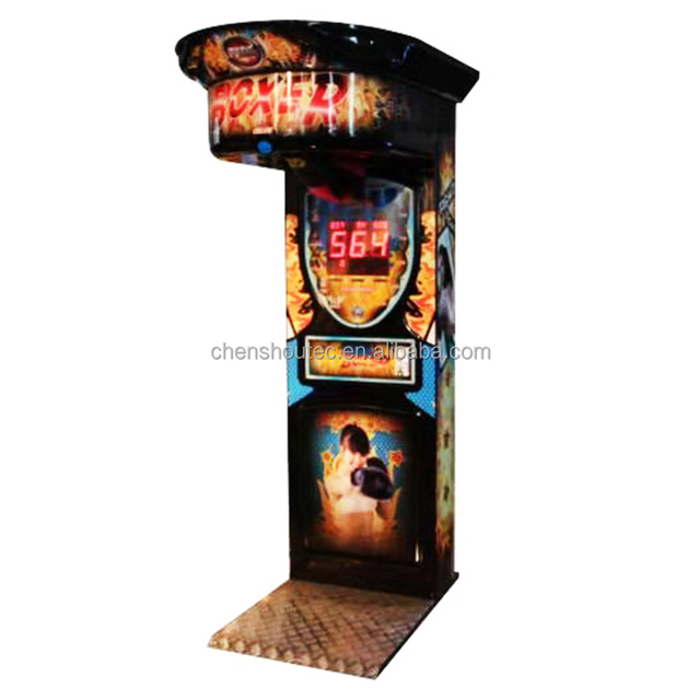 Coin Operated Arcade Electronic Boxing Game Machine Ultimate Big Punch Boxing Game for Sale
