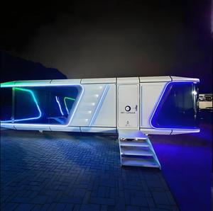 Tương lai của năng lượng tài nguyện-hiệu quả thương mại thép cabin thu nhỏ không thấm nước off-lưới Viên Nang Nhà Tài Nguyên thấp prefab nhà - Product Image 2