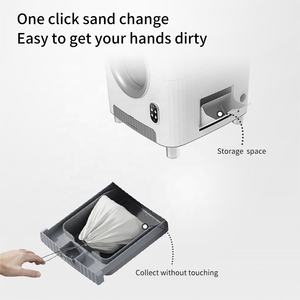 เครื่องทำความสะอาดกระบะทรายแมวอัตโนมัติอัจฉริยะระบบไฟฟ้าอัจฉริยะควบคุมด้วยระบบ WiFi เสียงรบกวนต่ำดีไซน์ทันสมัย - Product Image 6