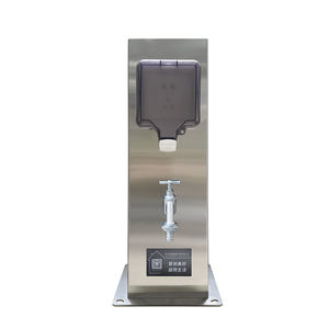 GEEYA Poste de enchufe resistente a la intemperie con pedestal de agua y energía impermeable para exteriores para uso en patio y jardín - Product Image 6