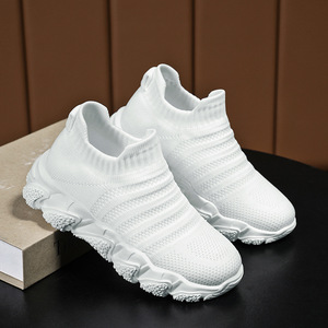 Chaussures de marche décontractées unisexe en maille respirante à bout rond, légères, style chaussette, toutes saisons - Product Image 2