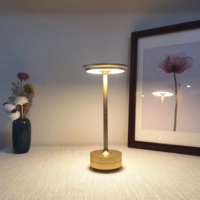 Lampe de table sans fil en aluminium, lampe de bureau LED intelligente, lampe de chevet pour la maison, la chambre, la terrasse extérieure et le bureau
