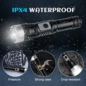 Rts P70 flash ánh sáng điện thông minh hiển thị 5 Chế độ USB Zoom LED <span class=keywords><strong>Torch</strong></span> đèn khẩn cấp đèn pin - Product Image 5