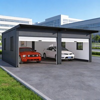 Abri de voiture en acier robuste pour extérieur, auvent de protection contre le soleil et la pluie, structure sur mesure, maison conteneur