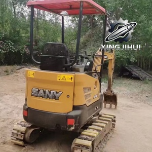 Excavadora Usada Sany 16C, Marca Japonesa Original de Segunda Mano, Miniexcavadora de 1.6 Toneladas con Orugas de Goma y Motor Sany - Product Image 2