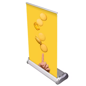 Cao chi phí-hiệu quả ngoài trời kéo cuộn lên thăng hoa có thể thu vào đứng chỉ cuộn lên biểu ngữ - Product Image 6