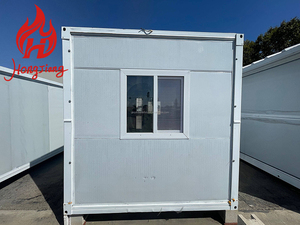 منزل حاويات متنقل قابل للطي مسبق الصنع بطول 20 قدمًا، منزل حاويات محمول قابل للطي بطول 40 قدمًا، مخيمات لمواقع البناء - Product Image 4