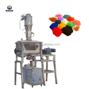 Diskon besar mesin pembuat Mixer Paddle bubuk tahan lama mesin Mixer pita Horizontal kustom