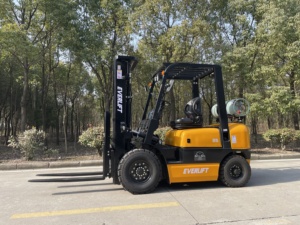 CE ISO 2500kg LPG xe nâng xe nâng chiều cao 3-6m với Side Shifter OEM 4x4 rwd tự động ngã ba điều chỉnh xe nâng - Product Image 5
