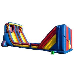 Jeu de balles gonflables Zip-line Énorme Boot Camp Gonflable Hippo Zip Line Zipeline Slide - Product Image 2