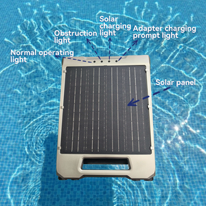 <span class=keywords><strong>Robot</strong></span> Skimmer Automatico Portatile per <span class=keywords><strong>Piscina</strong></span> ad Energia Solare in ABS con Batteria <span class=keywords><strong>da</strong></span> 5200mAh per la Pulizia della Superficie della <span class=keywords><strong>Piscina</strong></span> - Product Image 2