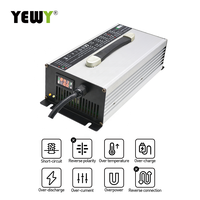 12v 60 ampères chargeur de batterie 12.8v lifepo4 chargeur de batterie 4S 14.4v 70a 60a 65a lifepo4 chargeur de batterie