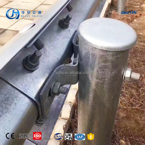 Barandilla de acero W <span class=keywords><strong>Beam</strong></span> a prueba de choques, barrera de seguridad vial de alto tráfico para protección de carreteras - Product Image 5