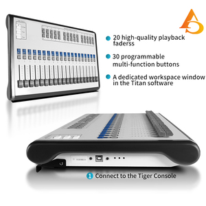 Remote <strong>Control</strong> Tiger Touch <strong>Dmx</strong> Stage Light <strong>Controller</strong> Titan Mobile Tiger Touch Wing <strong>Control</strong> - Product Image 4