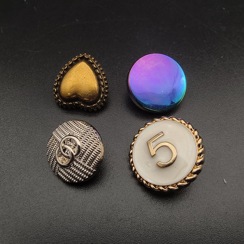 Factory Zinc Alloy Button Garment Metal