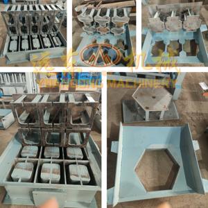 YD4-45 di động 3 lỗ rỗng Máy làm gạch 220V 1 giai đoạn rắn khối trứng đẻ máy - Product Image 5