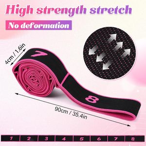 Cintura Elastica Regolabile a 8 Sezioni per Allenamento di Resistenza e <span class=keywords><strong>Fitness</strong></span>, per Palestra Domestica - Product Image 3
