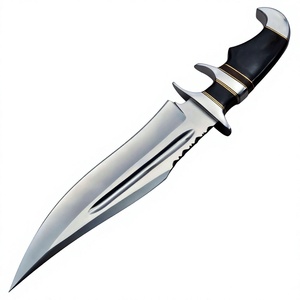 Nouveau Couteau Bowie 2026 à Lame Fixe en Acier Personnalisé avec Manche en Bois pour Usage Extérieur, en Vente avec Étui en Cuir - Product Image 1