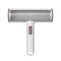 Brosse dépoussiérante électrostatique double face multifonctionnelle en silicone et ABS, type rouleau, pour produits pour animaux de compagnie transfrontaliers