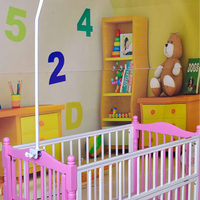 Pince réglable pour lit de bébé, support de moustiquaire, accessoires de décoration pour bébé