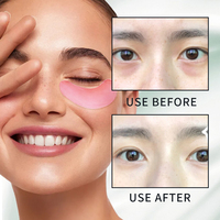 Masque de nuit en gel de collagène cristallin anti-rides et anti-cernes pour les yeux, marque privée, pour tous types de peau