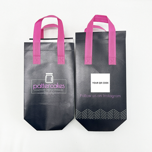 Sac isotherme auto-adhésif non tissé personnalisé pour la livraison de café, de bubble tea, de boissons et d'aliments - Product Image 5
