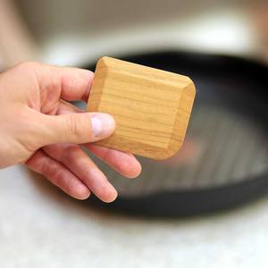 Lot de 4 grattoirs à casseroles en bambou anti-rayures, ensemble de grattoirs de nettoyage pour ustensiles de cuisine, outil de cuisine sans danger pour les aliments, pour casseroles, poêles, plats et ustensiles de cuisson - Product Image 2
