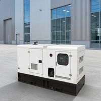 Générateur diesel insonorisé à démarrage automatique ATS 10-15KVA 10-15KW 12-15KW Monophasé 50/60Hz Alternateur sans balais tout cuivre