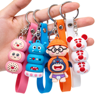 Fabricant de porte-clés en PVC personnalisés avec logo 3D, échantillon gratuit, porte-clés en silicone souple 2D et 3D, porte-clés en PVC personnalisés à bas prix