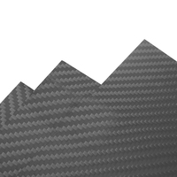 Canne à pêche en fibre de carbone 100% de 1 mm d'épaisseur, dimensions personnalisées 1000x1000 mm, légère, applications médicales télescopiques, forme personnalisée