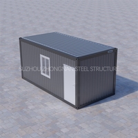 Maison mobile préfabriquée Portable Mini Beach Maison de conteneur d'expédition Structure en aluminium préfabriquée Petite maison à cadre Maison