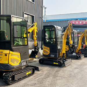 Miễn phí vận chuyển hoạt động nhỏ gọn 1.8 tấn Crawler Digger Mini thủy lực 1.8 T máy xúc cho vườn - Product Image 1