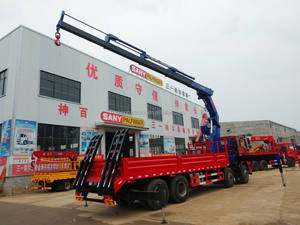 Camión de carga, 12 ruedas, mercancías de elevación, grúa articulada instalada en camión de carga Shacman, 10 toneladas, 15 toneladas, 20 toneladas a la venta - Product Image 6